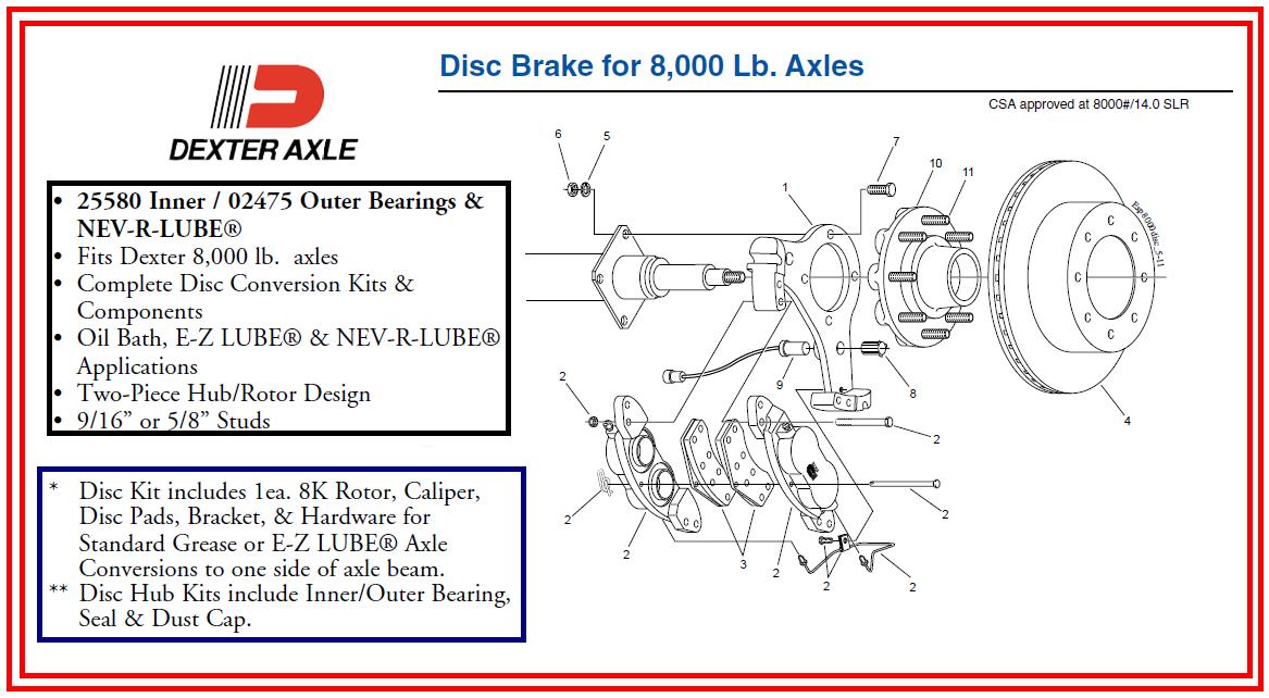 8K DISC BRAKES